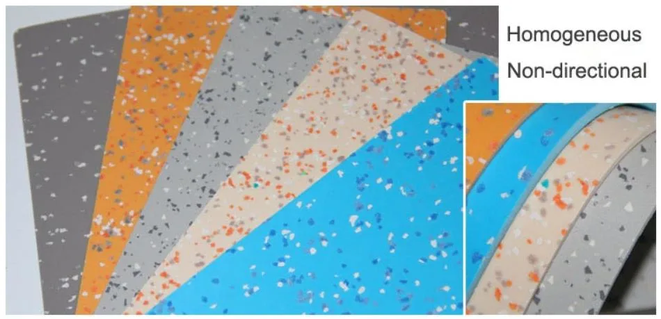 2mm Plain Color Commercial PVC Vinyl Flooring Tile Roll for Hospital / School / Office/ Museum/ Shopping Mall/Bus Mat