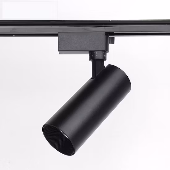 Gallery Museum Mini 10W 20W LED Interior Lighting Projecto Rail Framing Zoomable Focus Dimmable Adjustable Spotlight COB Track Light