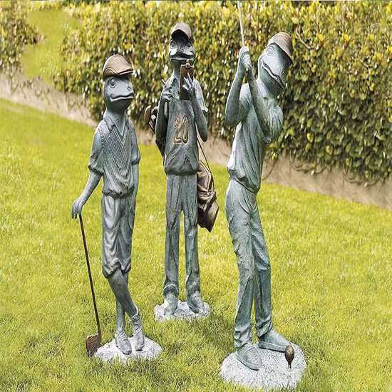 Estatuas de bronce de gato leopardo asiático de tamaño real con decoración de animales salvajes feroces