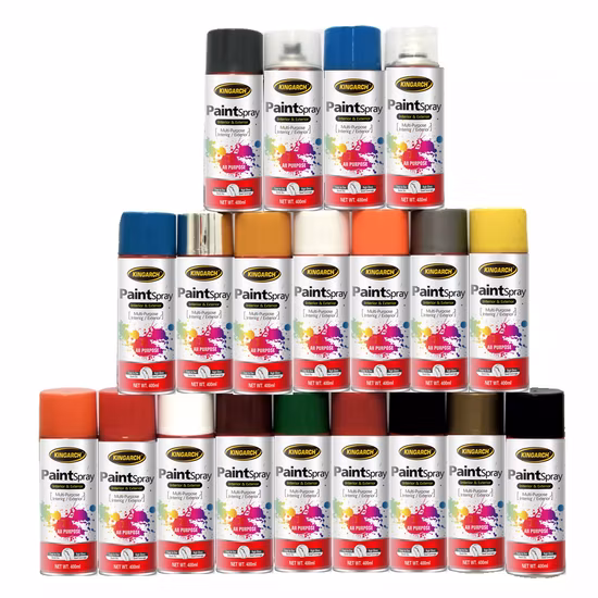 Pintura en aerosol con efecto de cromo metálico Kingarch para reparación de galvanizado en caliente con revestimiento de acero
